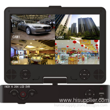 4ch D1 Dvr With 10inch Tv Screen 